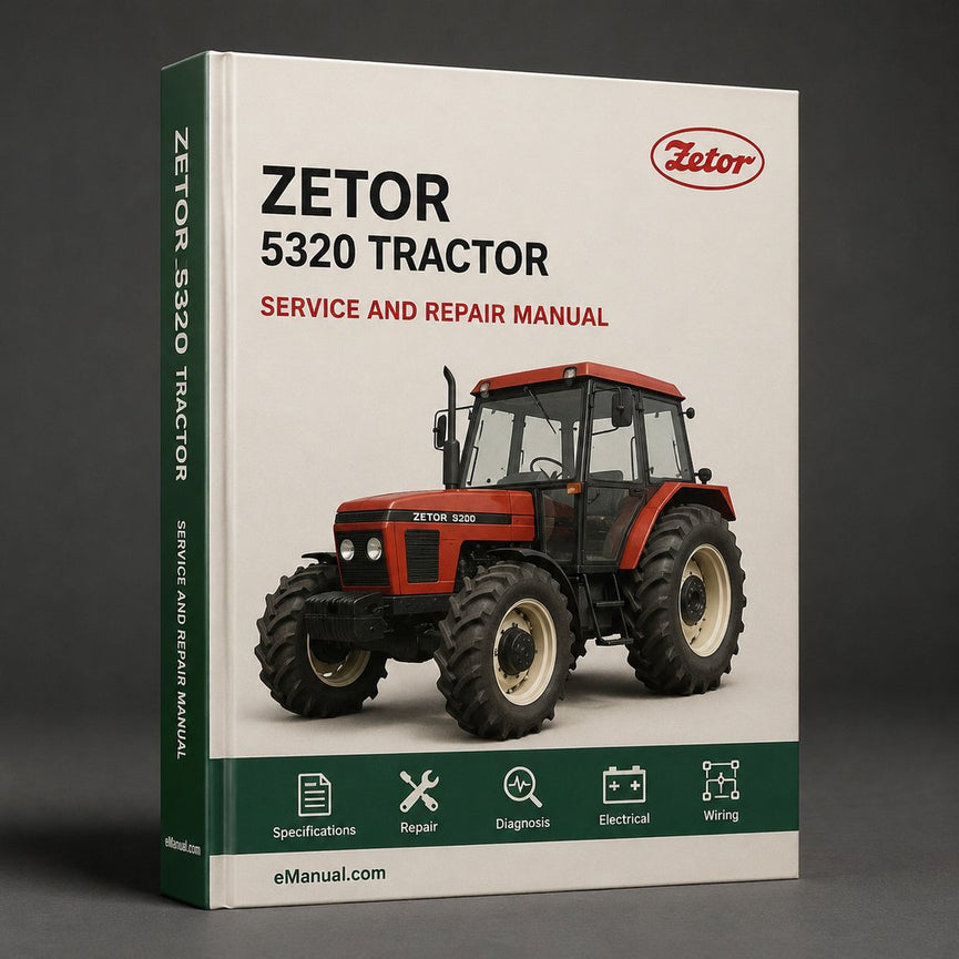 Zetor 5320 Tractor Factory Service Repair Manual