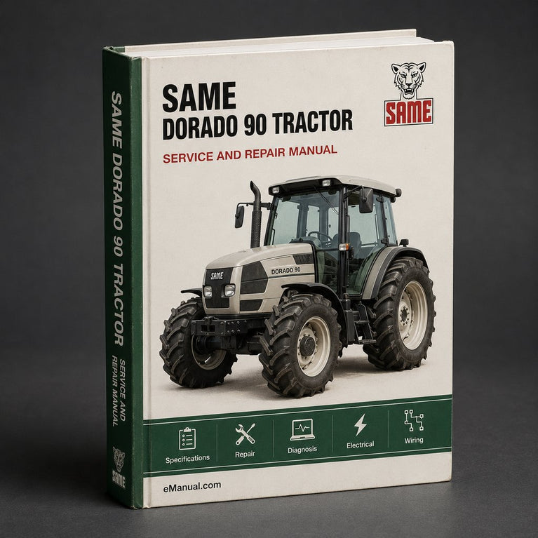 SAME DORADO F 90 Tractor Service Repair Manual