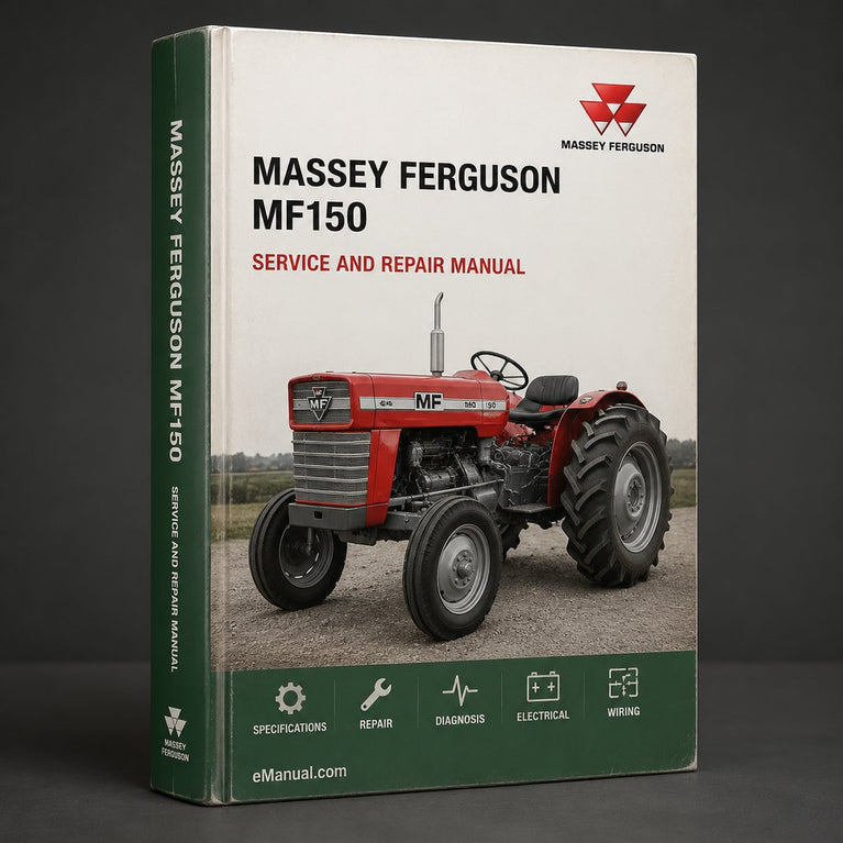 Massey Ferguson MF150 Workshop Service Manual Repair