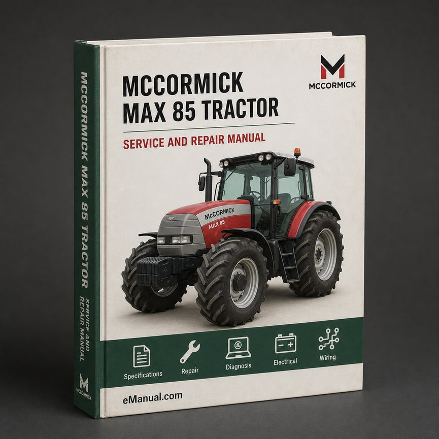 McCormick C max New 85 Parts Manual Tractor