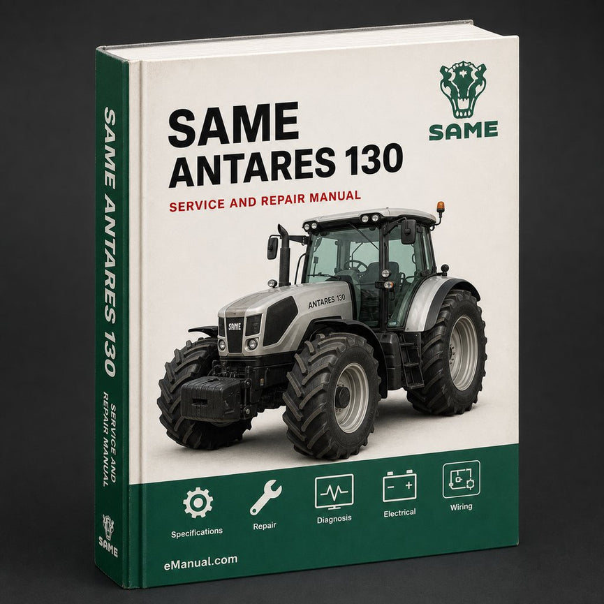 Same Antares 130 2 Parts Catalog Manual
