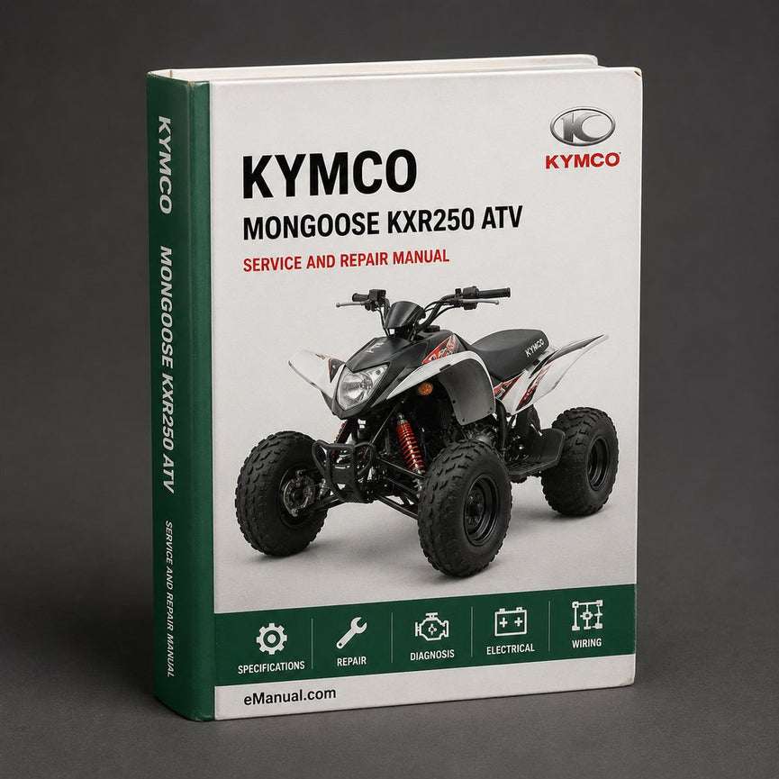 KYMCO MONGOOSE KXR250 ATV Service Repair Manual
