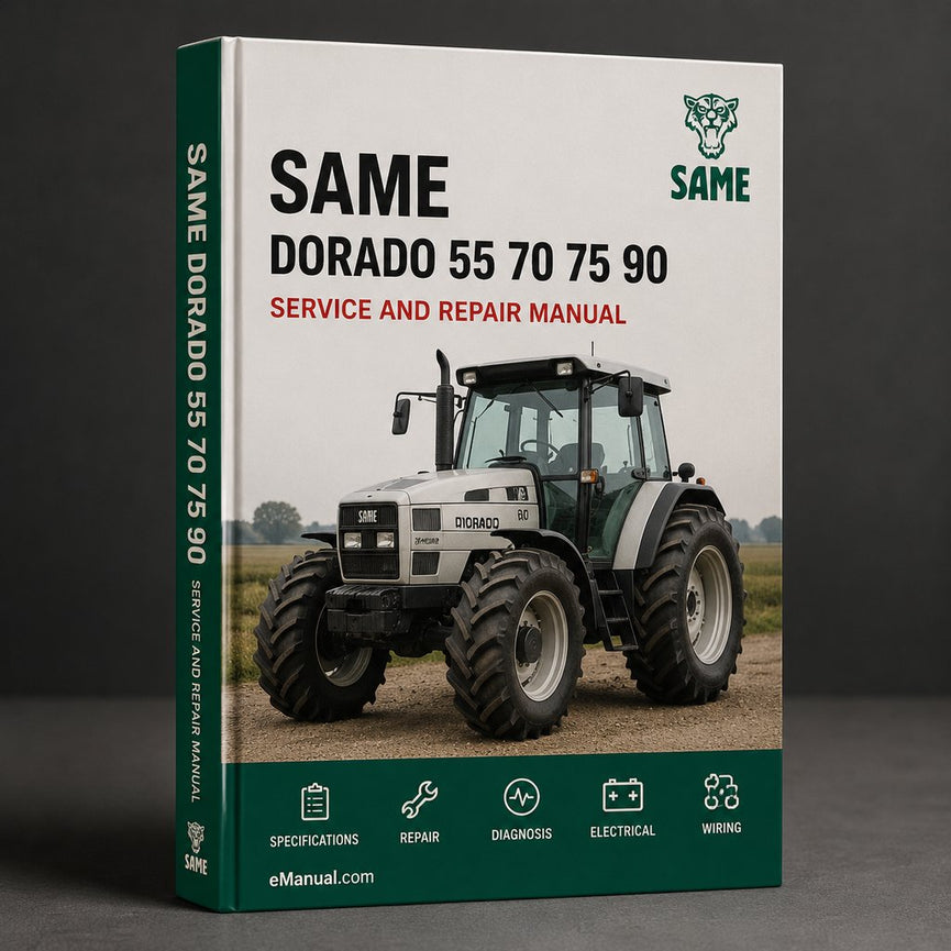 Same Dorado F 55 70 75 90 100 Tractor Full Service Repair Manual