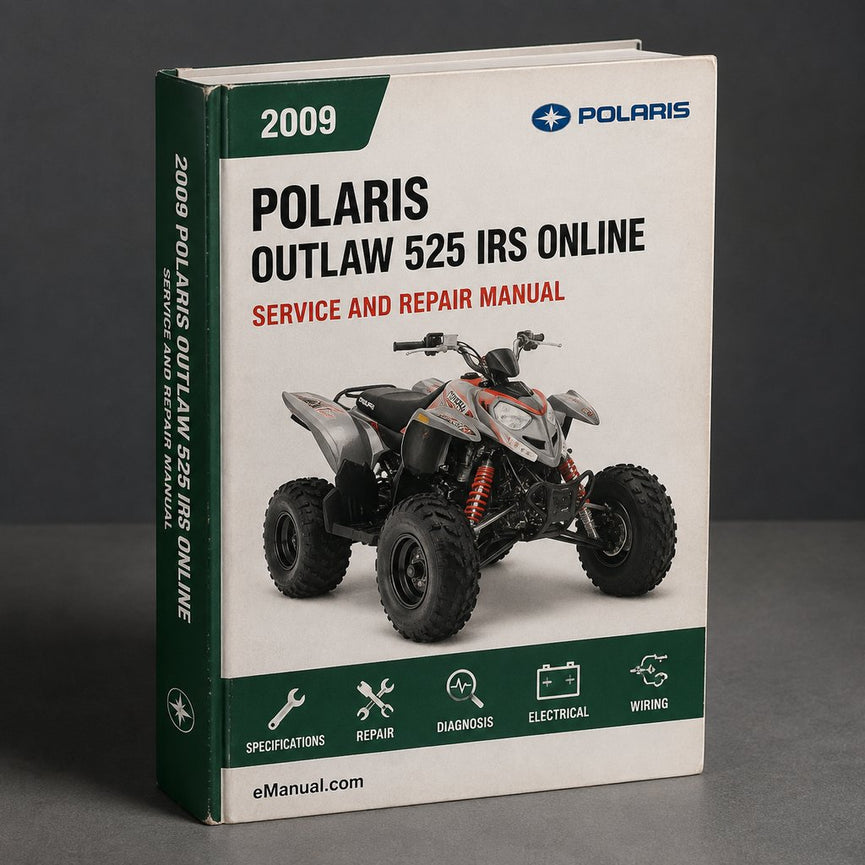 2009 Polaris Outlaw 525 IRS Online Service Repair Manual