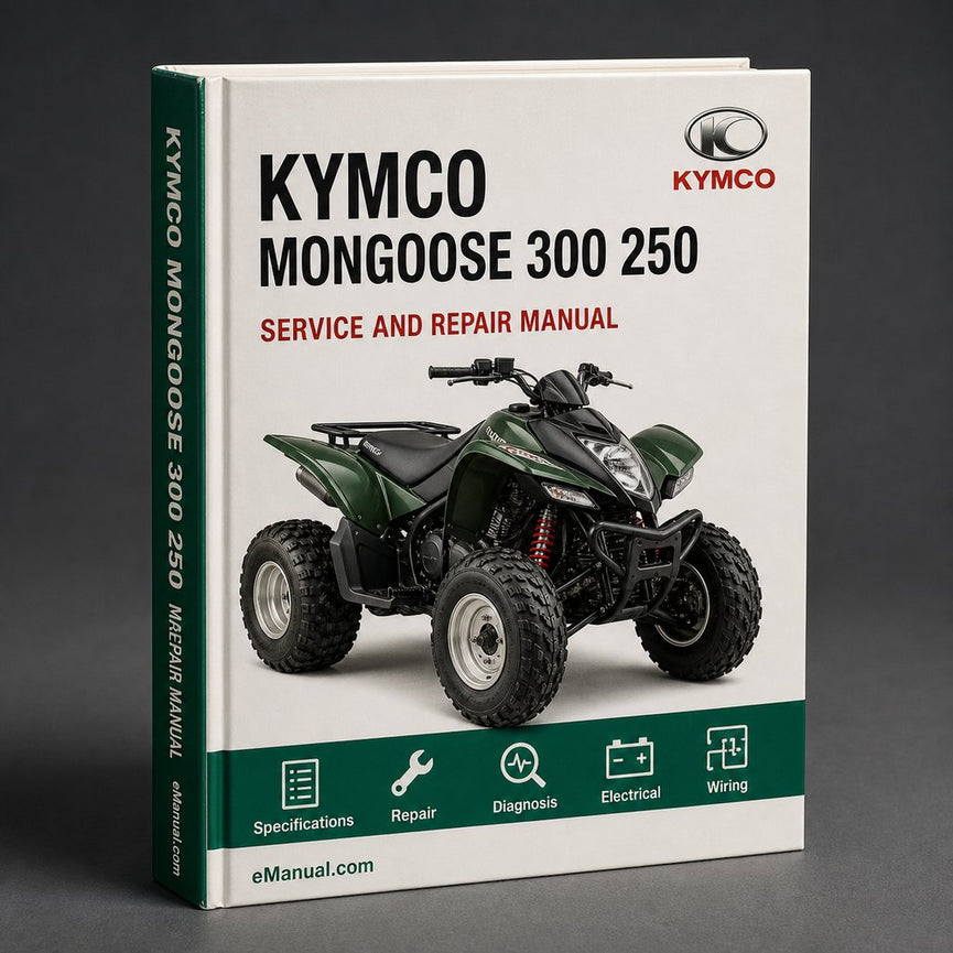 Kymco Mongoose 300 250 Service Repair Manual