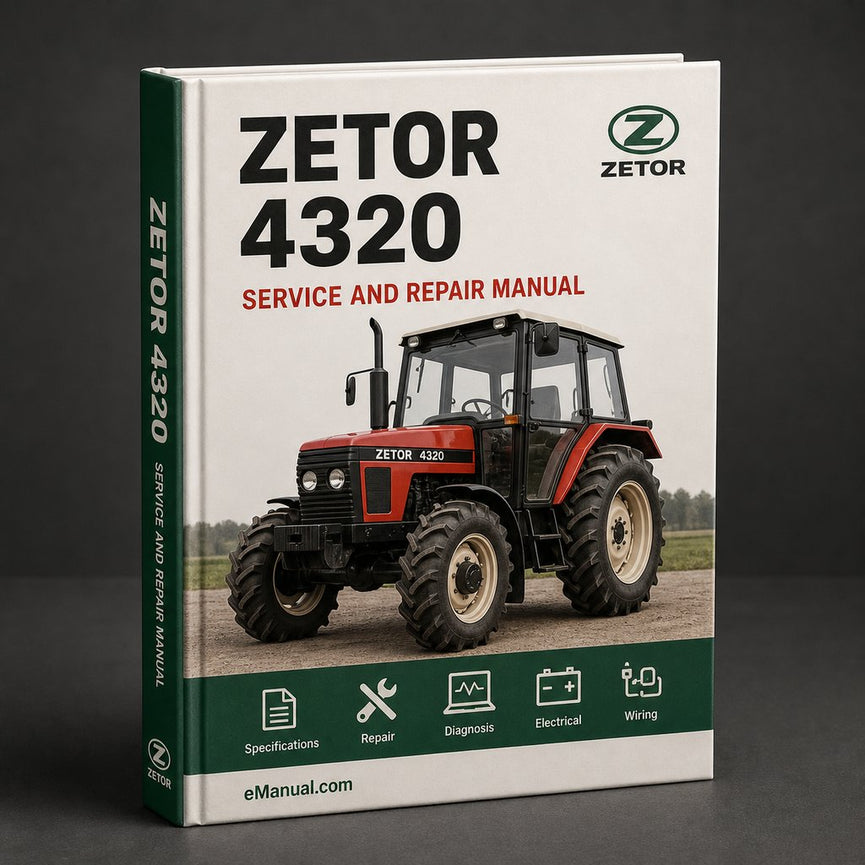 Zetor 4320 Workshop Service Repair Manual