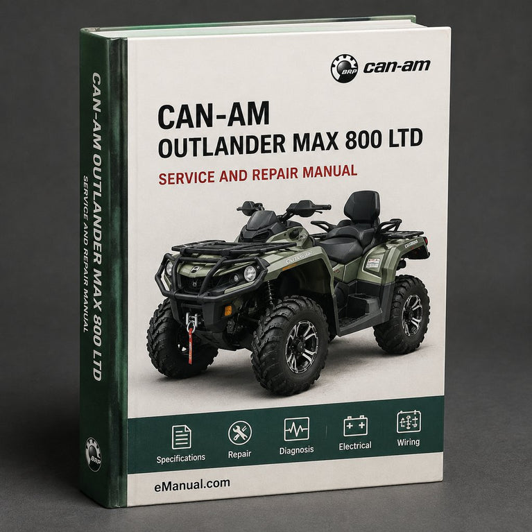 Can-Am Outlander MAX 800 LTD Workshop Service Repair Manual