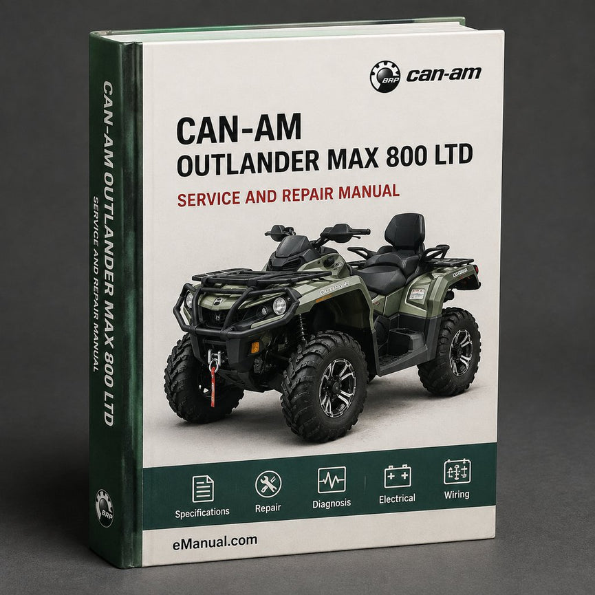 Can-Am Outlander MAX 800 LTD Workshop Service Repair Manual