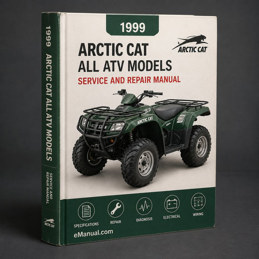 Arctic Cat All ATV Models 1999-2002 Factory Service Repair Manual