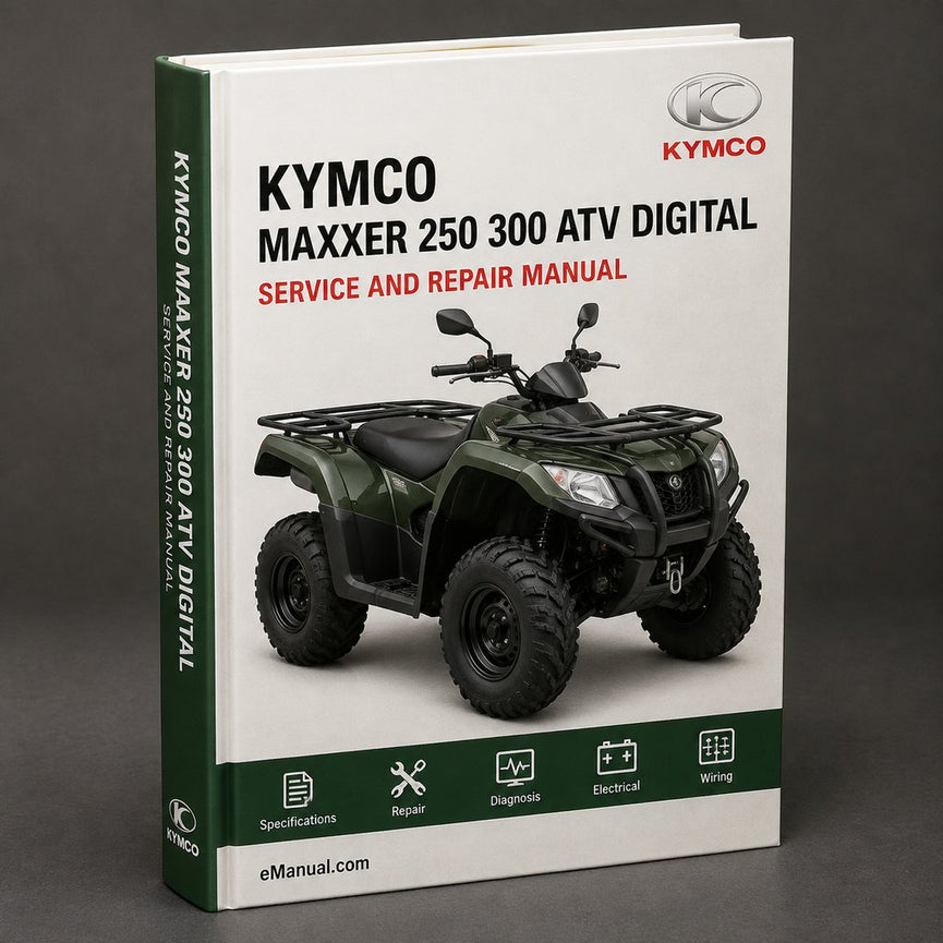 KYMCO MAXXER 250 300 ATV Digital Workshop Repair Manual