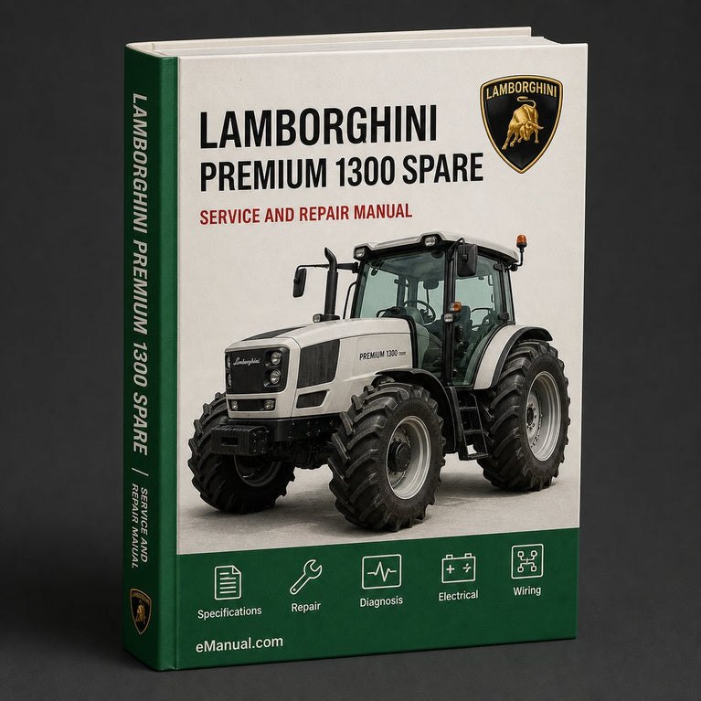Lamborghini Premium 1300 Spare Parts Catalog
