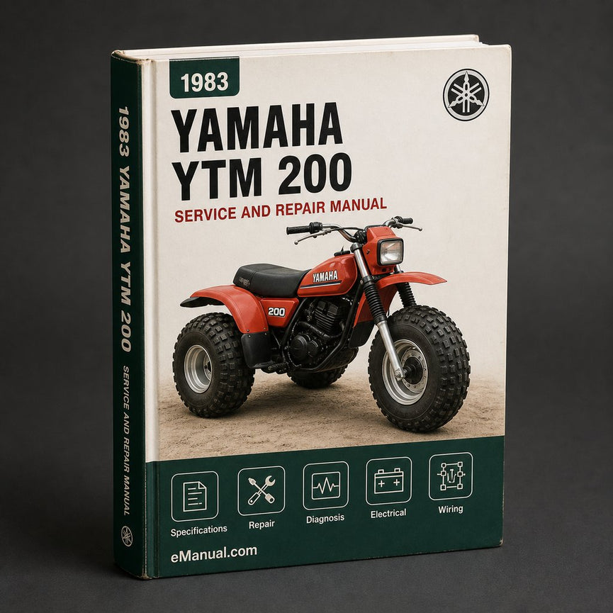 Yamaha YTM 200 1983-1986 Service Repair Manual