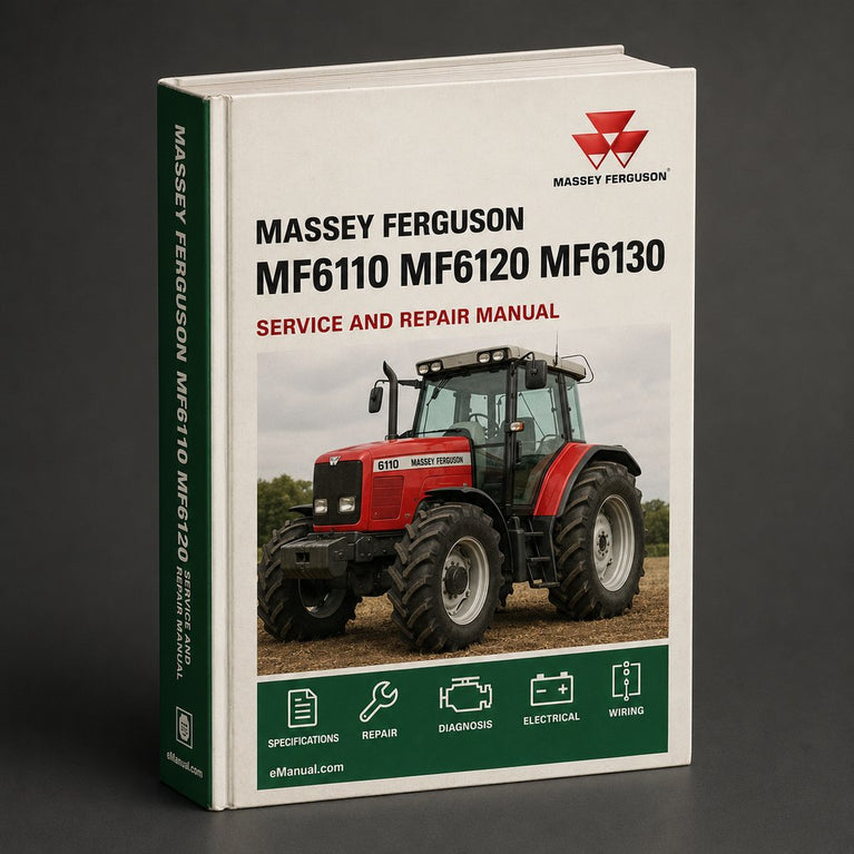 Massey Ferguson MF6110 MF6120 MF6130 Factory Service Manual