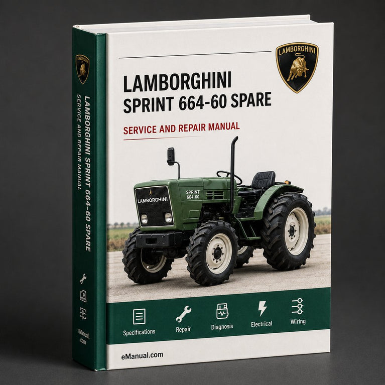Lamborghini Sprint 664-60 Spare Parts Catalog