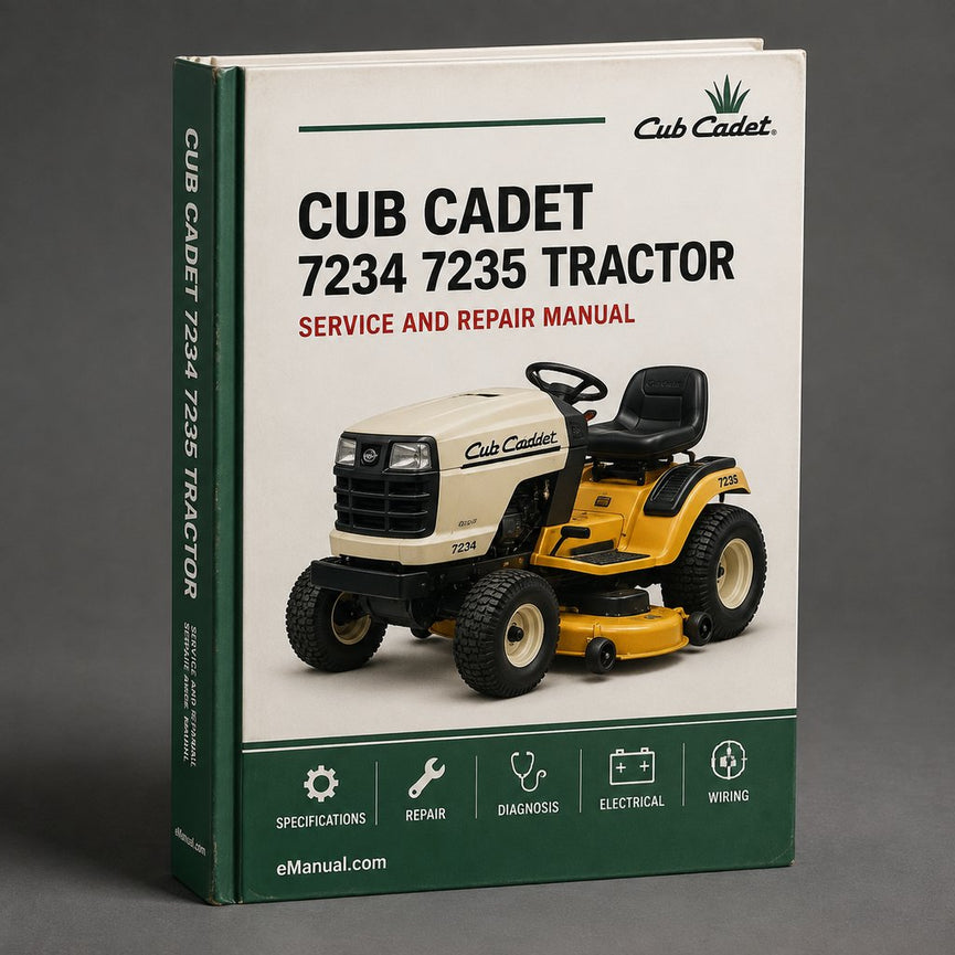 Cub Cadet 7234 7235 Tractor Workshop Service Repair Manual