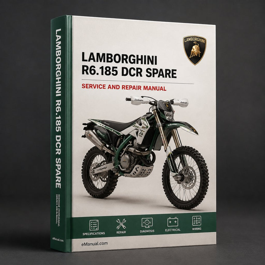 Lamborghini R6.185 DCR Spare Parts Catalog