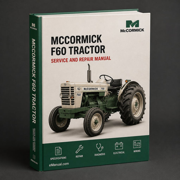 McCormick F60 Parts Manual Tractor