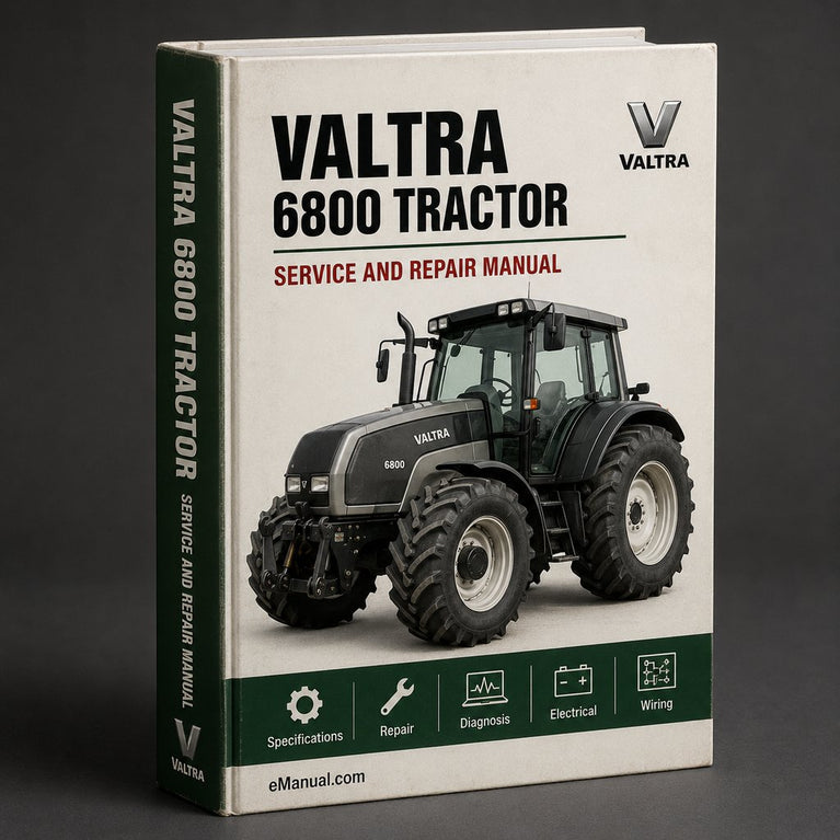 Valtra 6800 Tractor Repair Service Manual