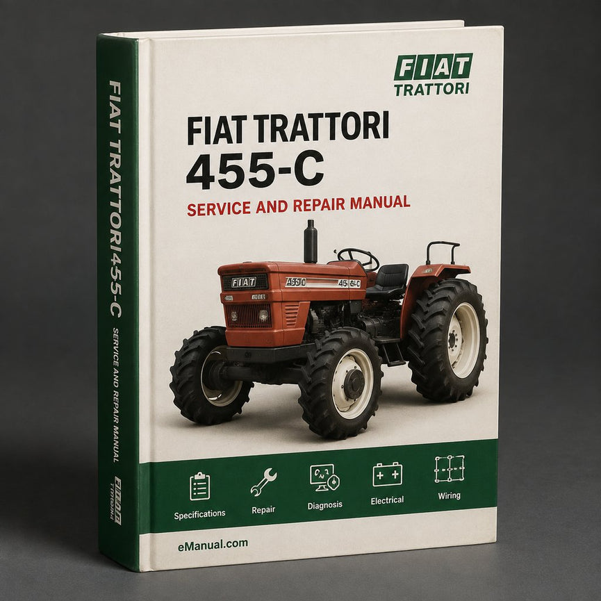 Fiat Trattori 455-C Workshop Service Manual Repair