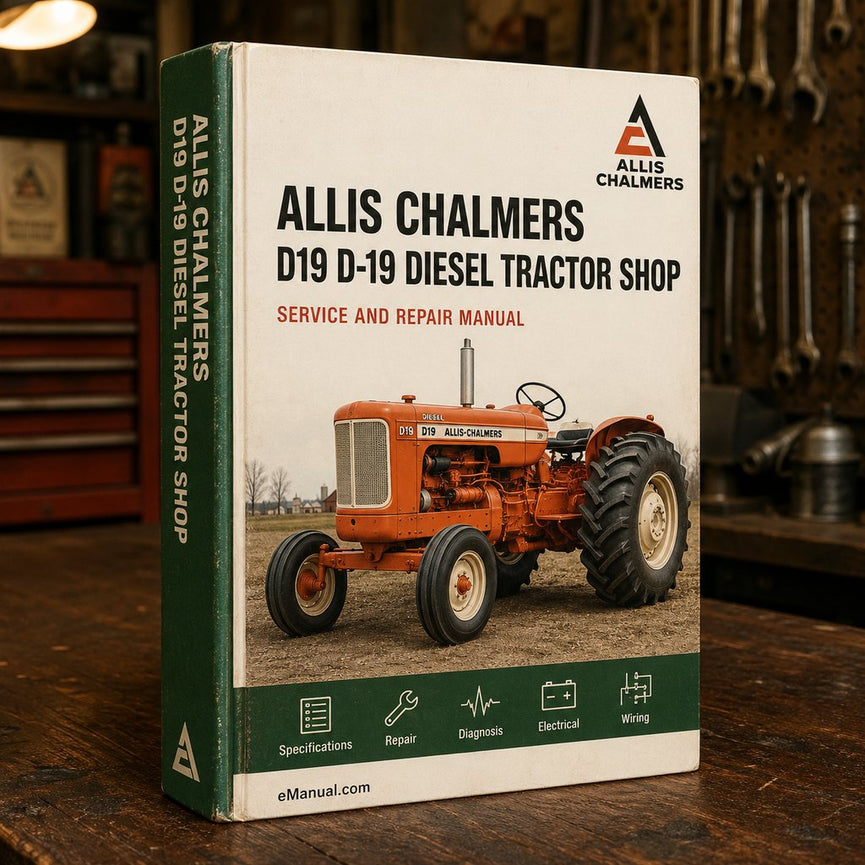 * Allis Chalmers D19 & D-19 DIESEL Tractor Complete Service / Repair / Shop Manual (100 mb) - PDF Allis-Chalmers - Download