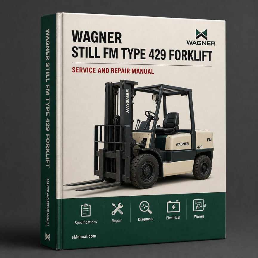 Still Wagner FM Type 429 Forklift Service Repair Workshop Manual Download PDF