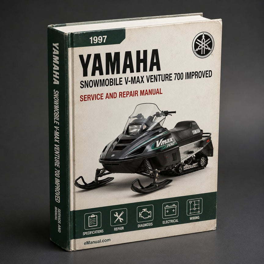 Yamaha Snowmobile 1997-2004 V-max Venture 700 Service Repair Manual [Improved]