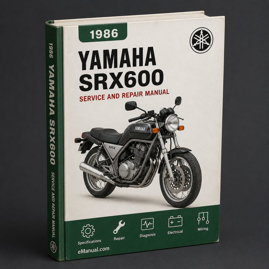 yamaha srx600 Service Manual 1986
