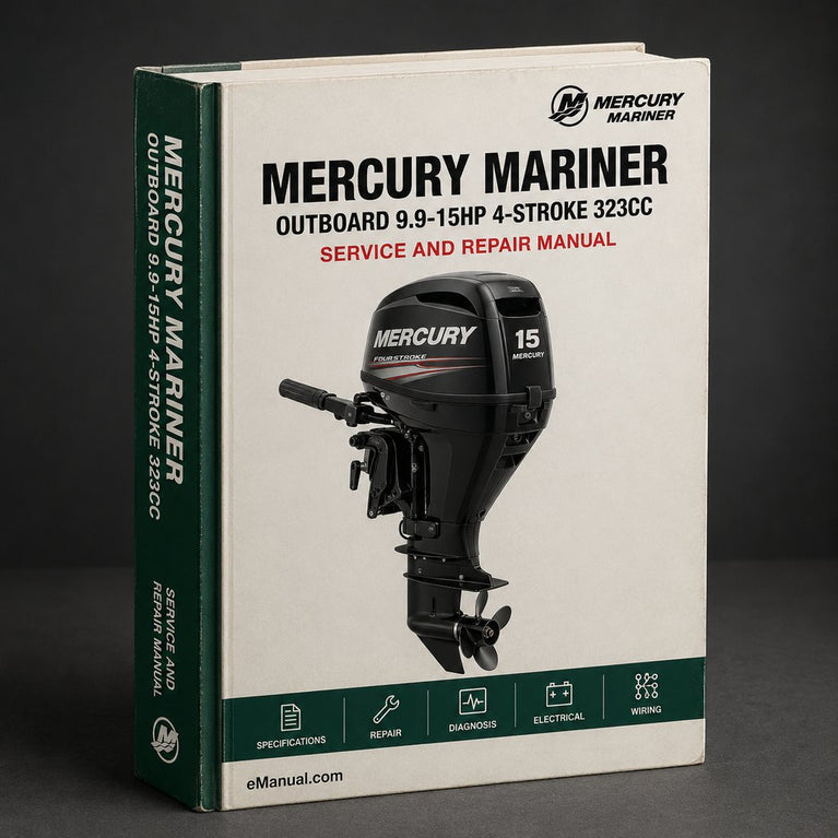 Mercury Mariner (outboard) 9.9-15hp (4-stroke) (323cc)Service Repair Manual