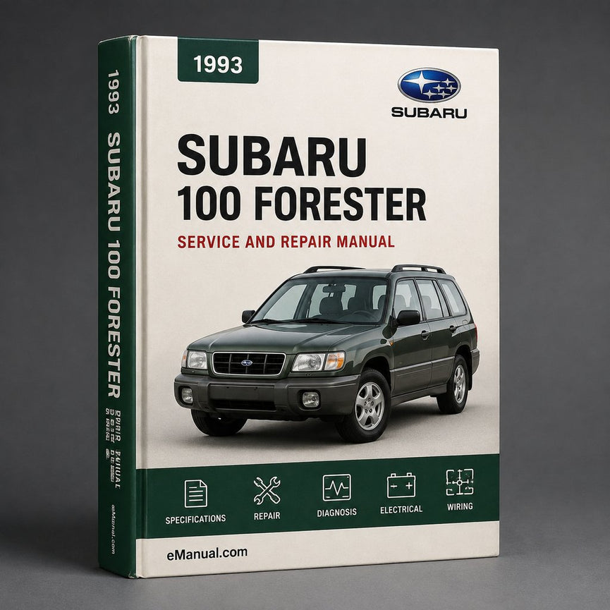 Download (100 MB) 1993 - 2004 Subaru Forester - Official Factory Service Manual (FSM) / Workshop Repair Manual - 1994 1995 1996 1997 1998 1999 2000 2001 2002 2003 (ZIP PDF)