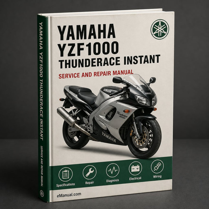 Yamaha YZF1000 Thunderace Service Manual Instant Download PDF