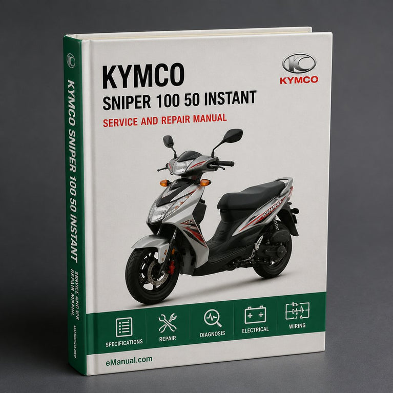 Kymco Sniper 100 50 Service Repair Manual Instant Download PDF