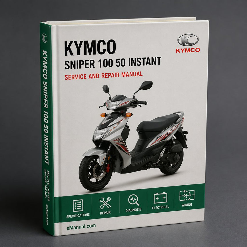 Kymco Sniper 100 50 Service Repair Manual Instant Download PDF