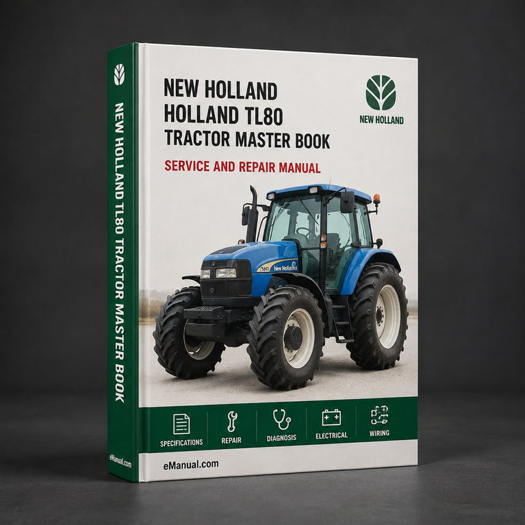 NEW Holland TL80 Tractor MASTER ILLUSTRATED Parts List Manual BOOK