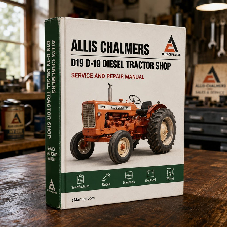 * Allis Chalmers D19 & D-19 DIESEL Tractor Complete Service / Repair / Shop Manual (100 mb) - PDF Allis-Chalmers - Download