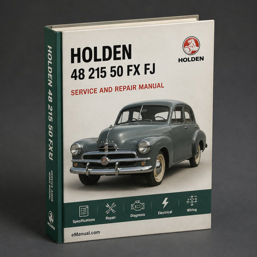 HOLDEN 48 215 50 FX FJ Parts Book CatalogUE Catalog NASCO