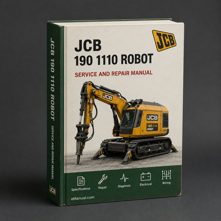 JCB 190 1110 Robot Service Repair Workshop Manual Download PDF