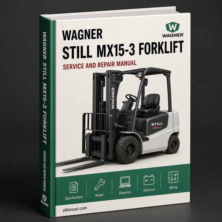 Still Wagner MX15-3 Forklift Service Repair Workshop Manual Download PDF