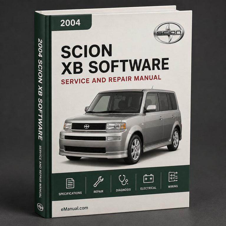 2004 Scion XB Service & Repair Manual Software