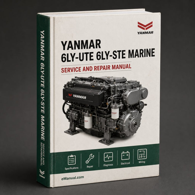 YANMAR 6LY(M)-UTE 6LY(M)-STE Marine DIESEL Engine Service Repair Manual Download PDF