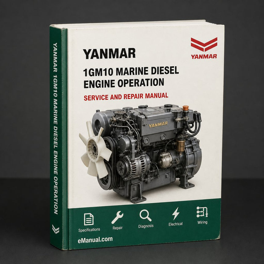 YANMAR 1GM10(C) Marine DIESEL Engine Operation Manual Download PDF