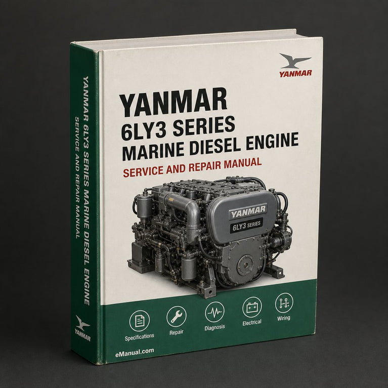 YANMAR 6LY3 Series Marine DIESEL Engine Service Repair Manual Download PDF