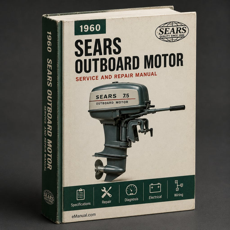 Sears outboard motor Service Repair Manual 1960 - 1968