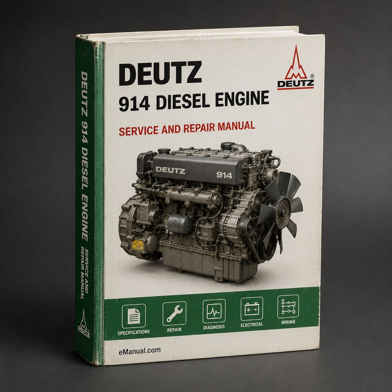 Deutz 914 Diesel Engine Workshop Service Repair Manual # 1 Download PDF