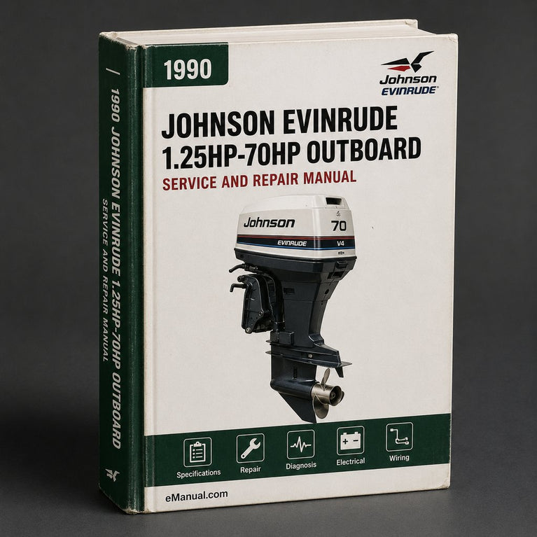 1990-2001 Johnson Evinrude 1.25hp-70hp Outboard Workshop Service Repair Manual Download PDF