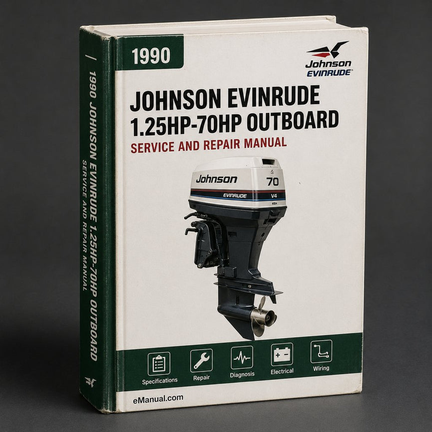 1990-2001 Johnson Evinrude 1.25hp-70hp Outboard Workshop Service Repair Manual Download PDF