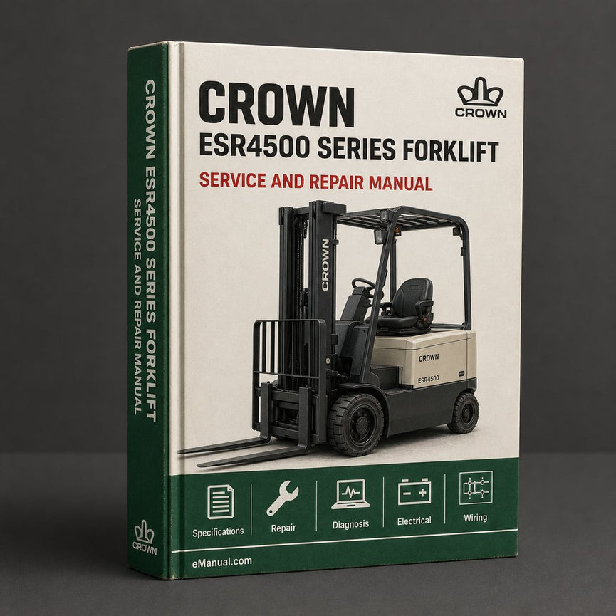 CROWN ESR4500 Series Forklift Service Repair Manual