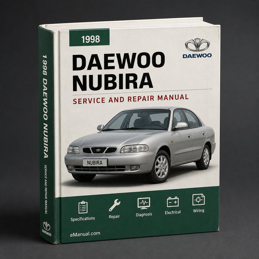 Daewoo Nubira 1998-2000 Workshop Service Manual Repair