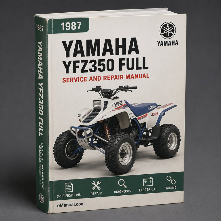 Yamaha YFZ350 1987-2003 Full Service Repair Manual