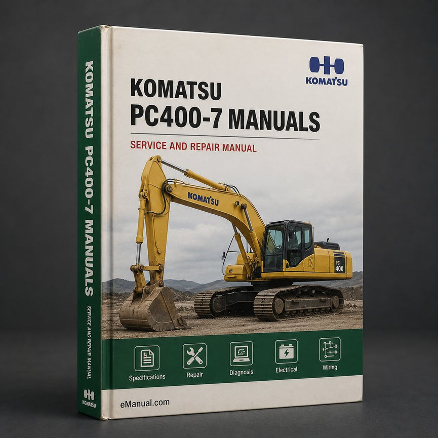 Komatsu PC400-7 Manuals
