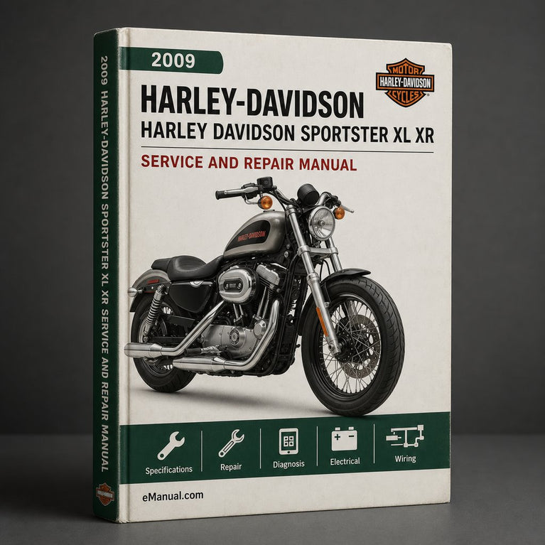 Harley Davidson Sportster XL XR 2009 Service Repair Manual